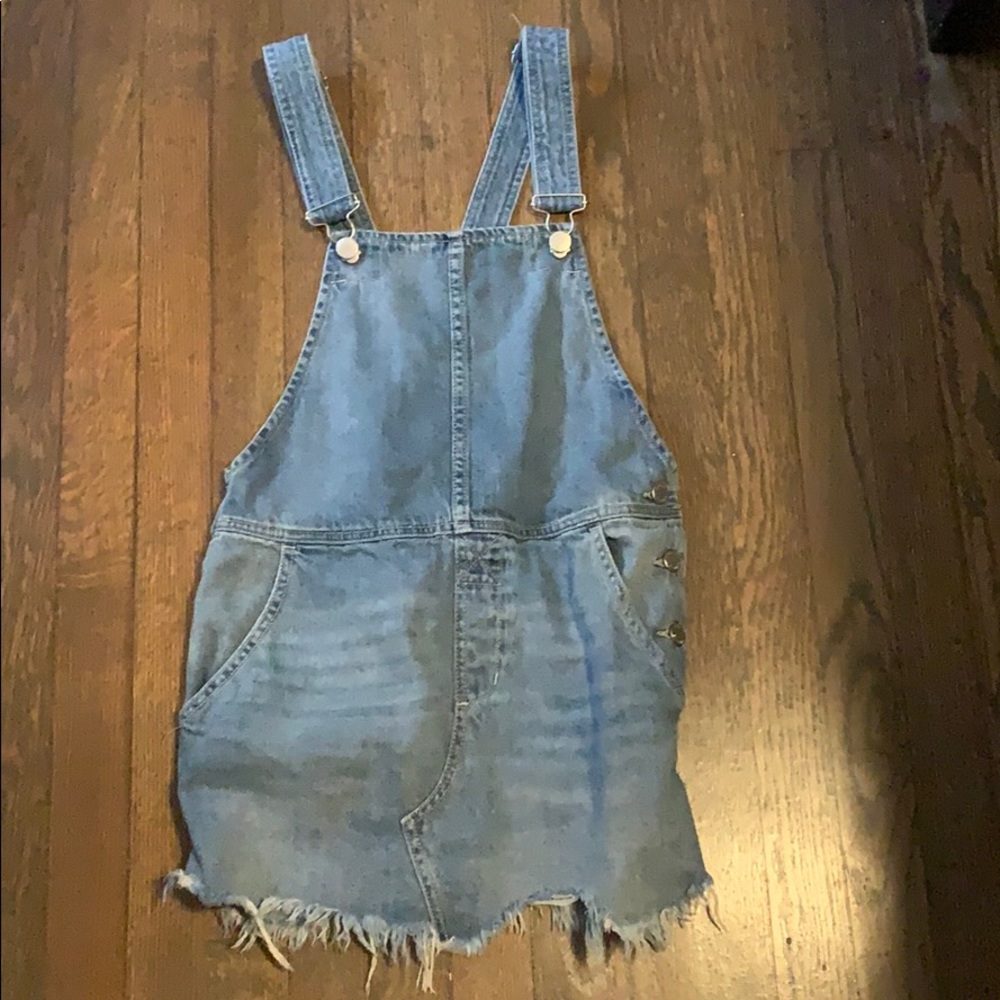 Free people overall dress size 0